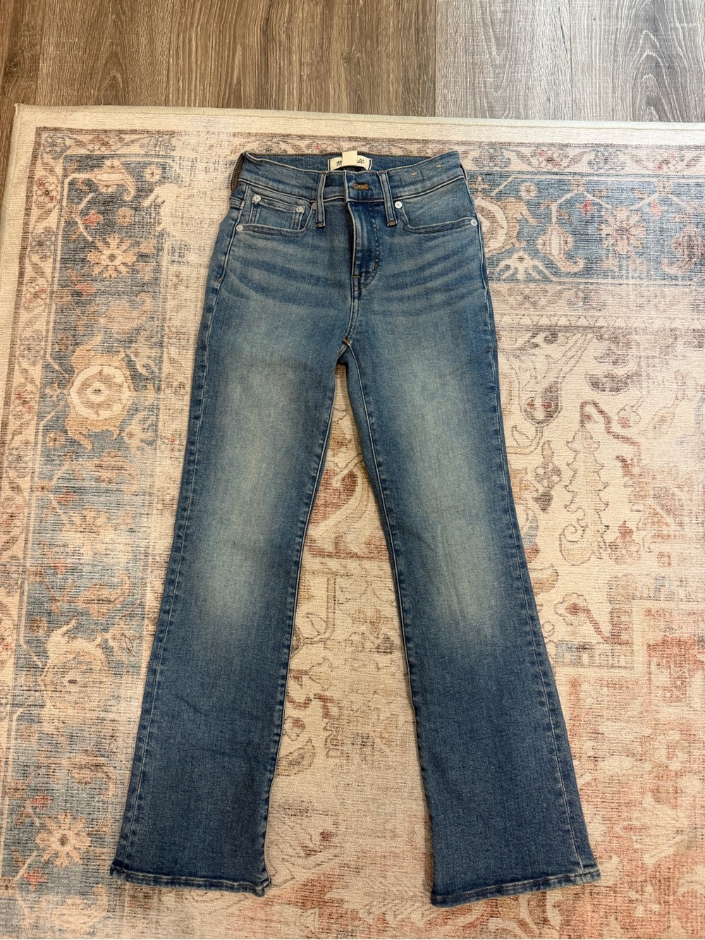 Madewell Kick-out Cropped Jean